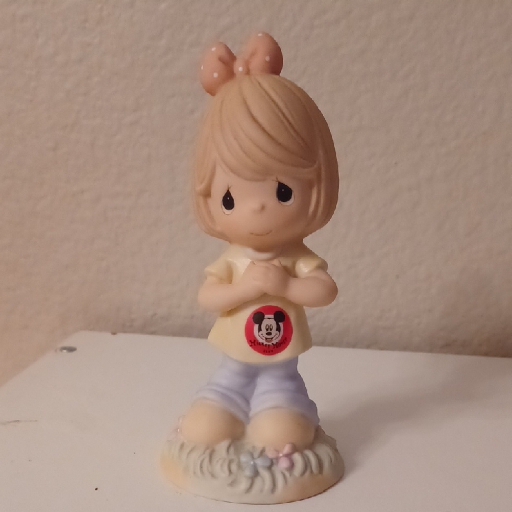 Walt Disney Showcase Precious Moments Figurine You're My Mouseketeer